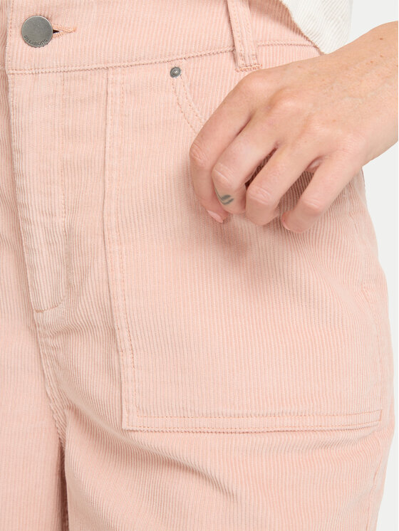 Billabong Billabong Pantaloni din material Sea Tone EBJNP00139 Roz Wide Leg
