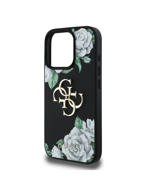 Guess Guess Etui na telefon iPhone 16 Pro Czarny