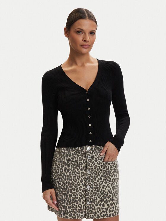 ONLY ONLY Ζακέτα Mist 15363392 Μαύρο Slim Fit