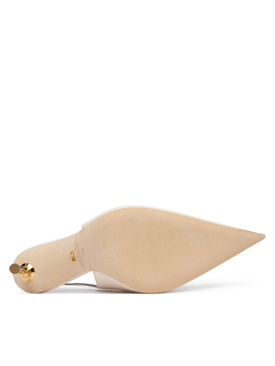 Elisabetta Franchi Elisabetta Franchi Pantofi cu toc subțire SA-15L-66E2-V600 Crem