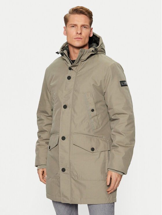 S.Oliver Parka 2150401 Zelena Regular Fit