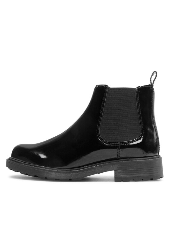 Clarks Clarks Kotníková obuv s elastickým prvkem Orinoco2 Lane 261636224 Černá