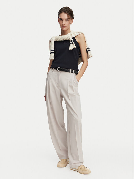 Beverly Hills Polo Club Beverly Hills Polo Club Top P-SS26W-TK550000 Granatowy Regular Fit
