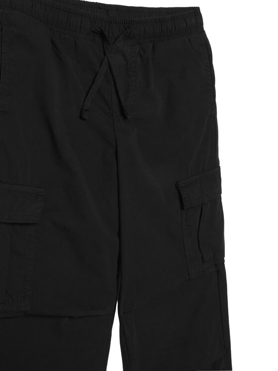 Guess Guess Штани з тканини L6GB05 WR470 Чорний Regular Fit