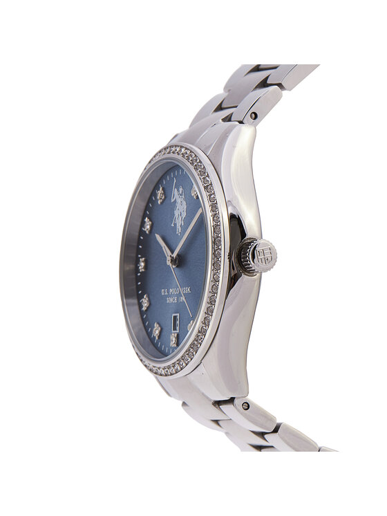 U.S. Polo Assn. U.S. Polo Assn. Ročna ura Colette USP8318LB Srebrna