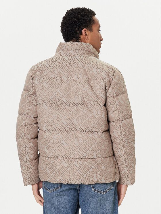 Guess Guess Μπουφάν χειμωνιάτικο M5BL2D W2752 Μπεζ Regular Fit