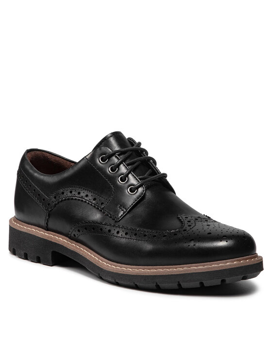 Clarks Clarks Туфлі Batcombe Wing 261271927 Чорний