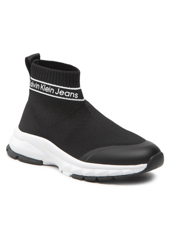 Calvin Klein Jeans Calvin Klein Jeans Sneakersy Sock Sneaker V3X9-80394-0702 M Czarny