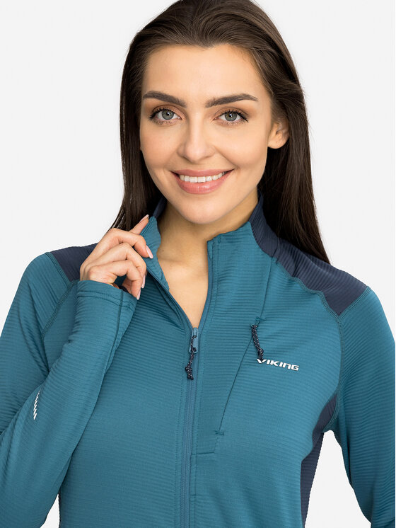 Viking Viking Bluza Birger Lady Niebieski Regular Fit