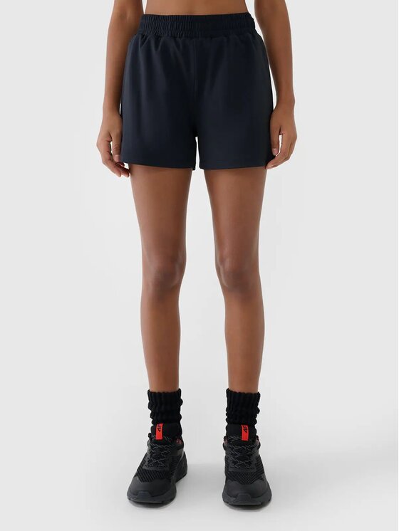 4F 4F Športové kraťasy 4FWMM00TFSHF1309-20S Čierna Regular Fit