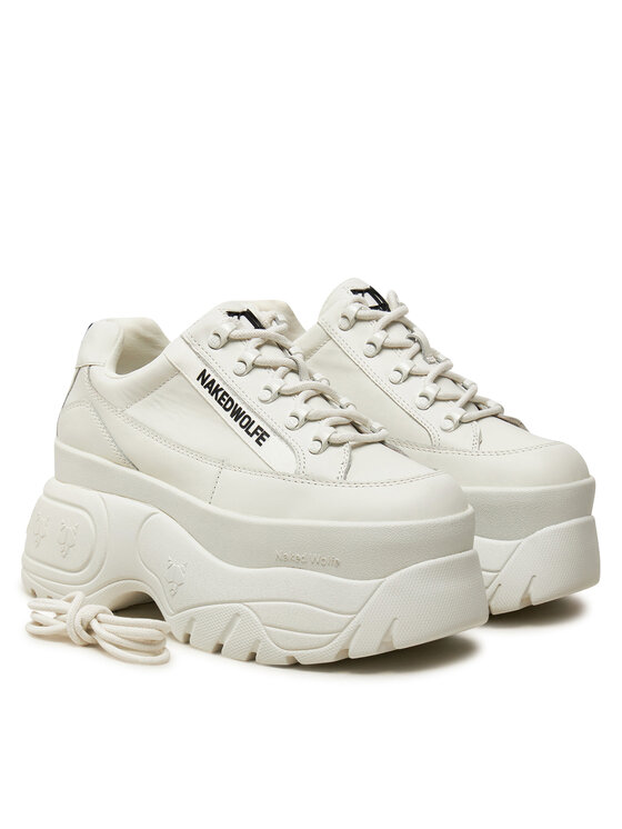 Naked Wolfe Naked Wolfe Sneakers Sprinter Alb