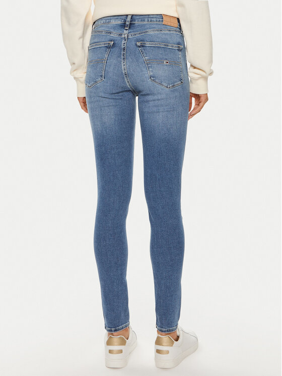 Tommy Jeans Tommy Jeans Blugi Nora DW0DW19255 Albastru Skinny Fit