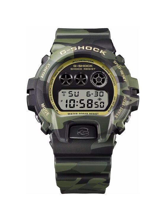 Casio Casio Hodinky DW-6900CMG-3ER Zelená