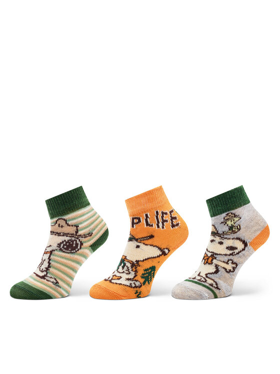 Original Marines Original Marines 3er-Set niedrige Kindersocken DEACL152NM Bunt