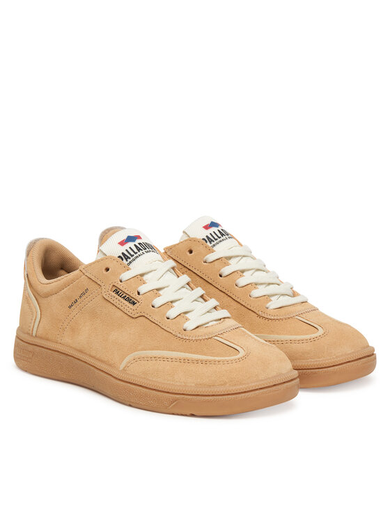 Palladium Palladium Sneakersy Pallacup Casual Suede 94641-207-M Pomarańczowy