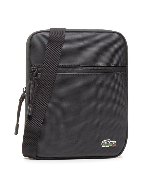 Lacoste Geantă crossover M Flat Crossover NH3308LV Negru