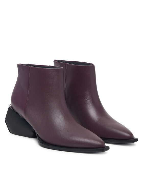 United Nude United Nude Ботильйони Ricky Yoyo Mid 110413416 Бордовий