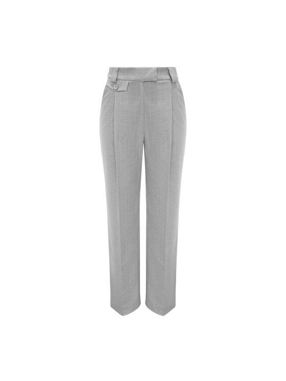 La Mania La Mania Pantaloni di tessuto DIEGO Bianco Active Fit