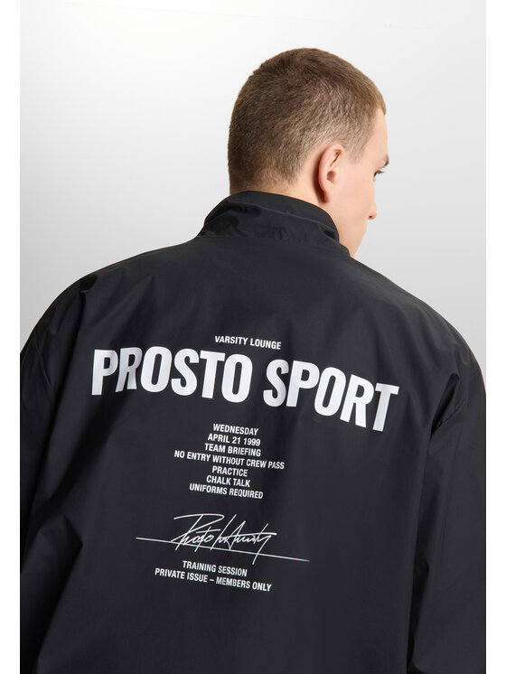 PROSTO. PROSTO. Kurtka przejściowa Sport Iconic Czarny Regular Fit