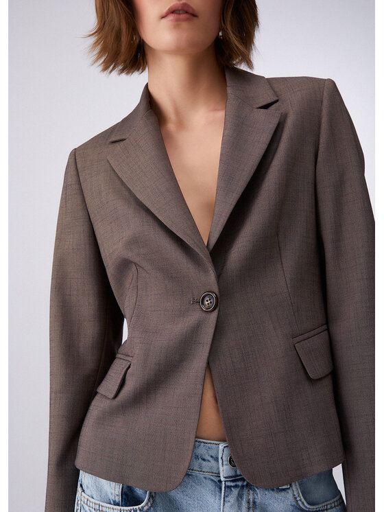 Liu Jo Liu Jo Giacca da abito CA6122T577AP9578 Marrone Regular Fit