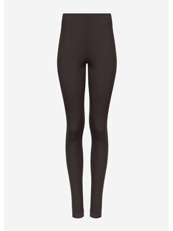Le Collet Le Collet Legginsy FINN LONG Brązowy Extra Skinny Fit