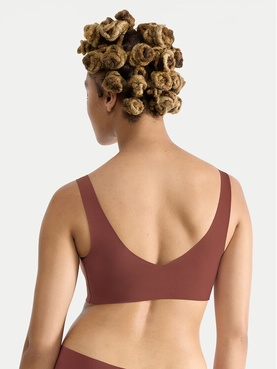 Sloggi Sloggi Reggiseno senza ferretto Zero Feel 10217728 Marrone