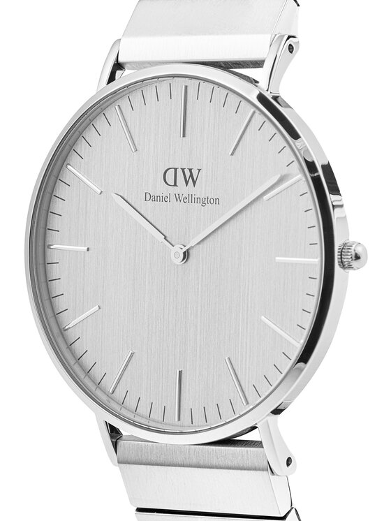 Daniel Wellington Daniel Wellington Zegarek DW00100775 Srebrny