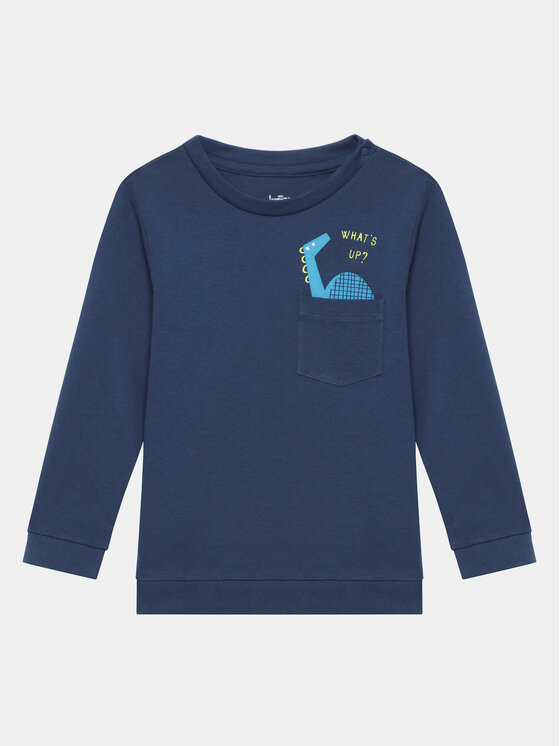 OVS OVS Pyžamo 1812937 Tmavomodrá Regular Fit