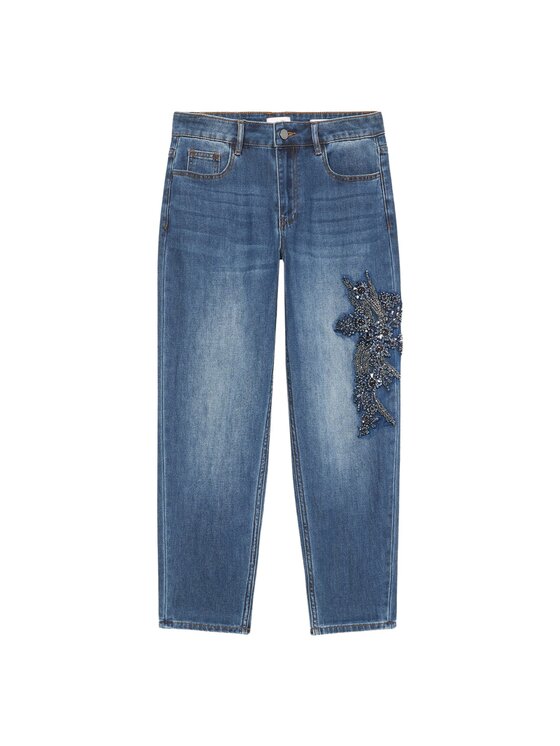Oltre Oltre Jeans P409R008681N024 Blu Regular Fit