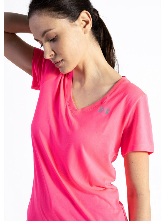 Under Armour Under Armour T-Shirt 1255839-653_S Różowy Regular Fit