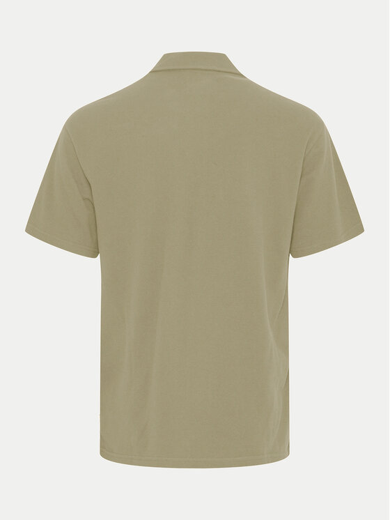 Solid Solid Polo 21108171 Πράσινο Regular Fit