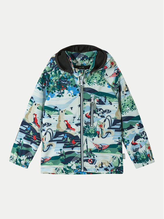 Reima Reima Μπουφάν Softshell Vantti 5100009B Πράσινο Regular Fit
