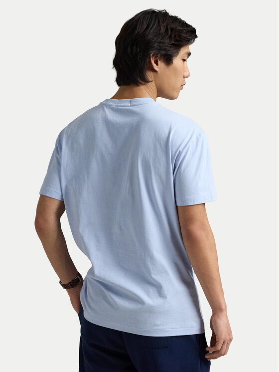 Polo Ralph Lauren Polo Ralph Lauren T-Shirt 710973137001 Γαλάζιο Slim Fit