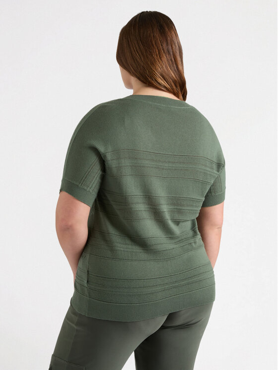 Fiorella Rubino Fiorella Rubino Cardigan M555L007927N035 Verde Regular Fit