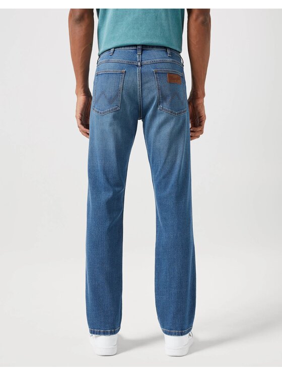 Wrangler Wrangler Jeansy REGULAR FIT Niebieski Regular Fit