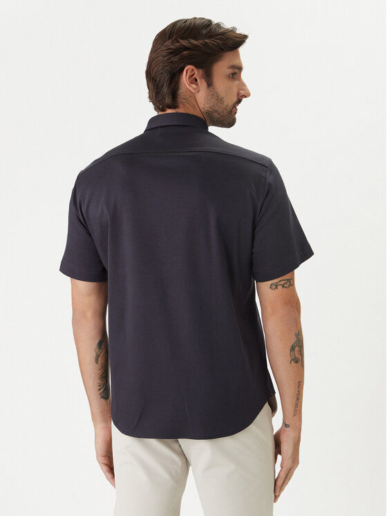 BOSS BOSS Marškiniai ST Motion 50555951 Tamsiai mėlyna Regular Fit