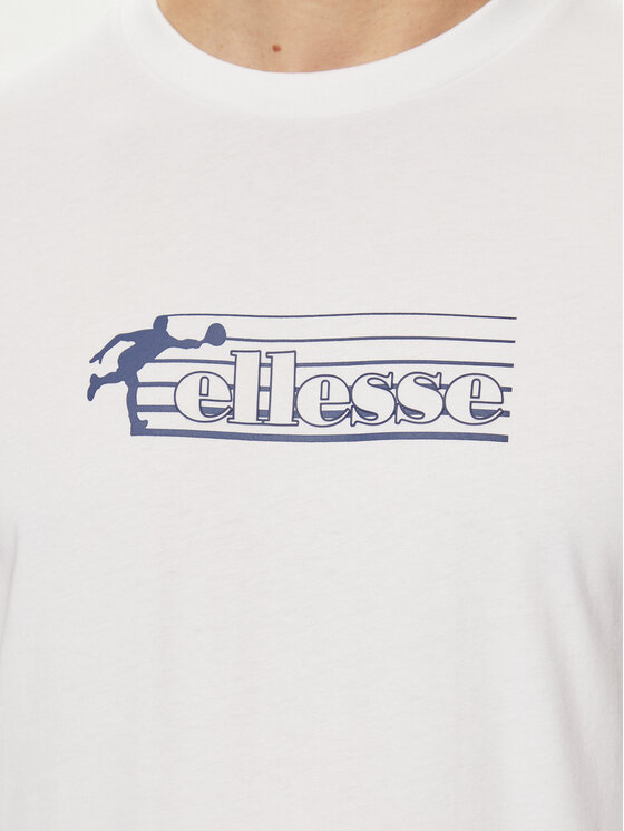 Ellesse Ellesse T-Shirt Compellioni SHV20123 Biały Regular Fit