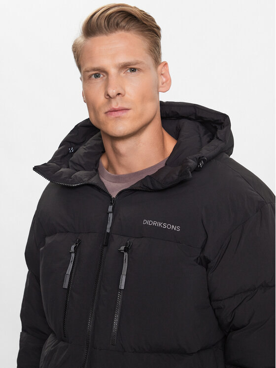 Didriksons Didriksons Зимова куртка Hilmer 504240 Чорний Regular Fit