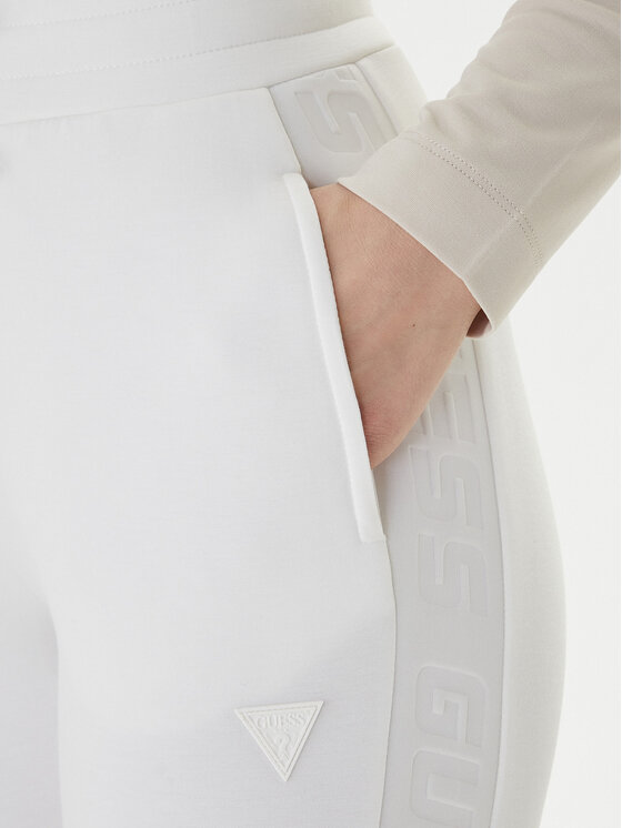 Guess Guess Jogginghose V2YB18 K7UW2 Weiß Regular Fit
