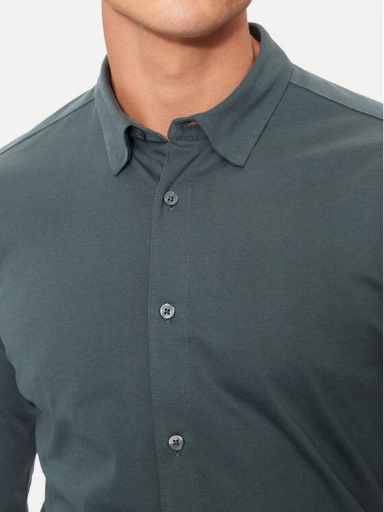 Only & Sons Only & Sons Košulja Robin 22031023 Zelena Slim Fit