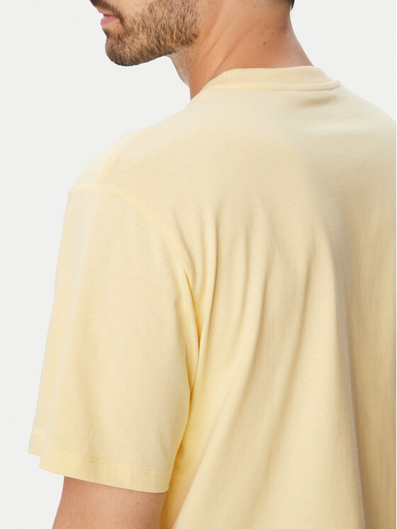 Jack & Jones Jack & Jones T-Shirt Corals Tee 12288345 Żółty jasny Loose Fit