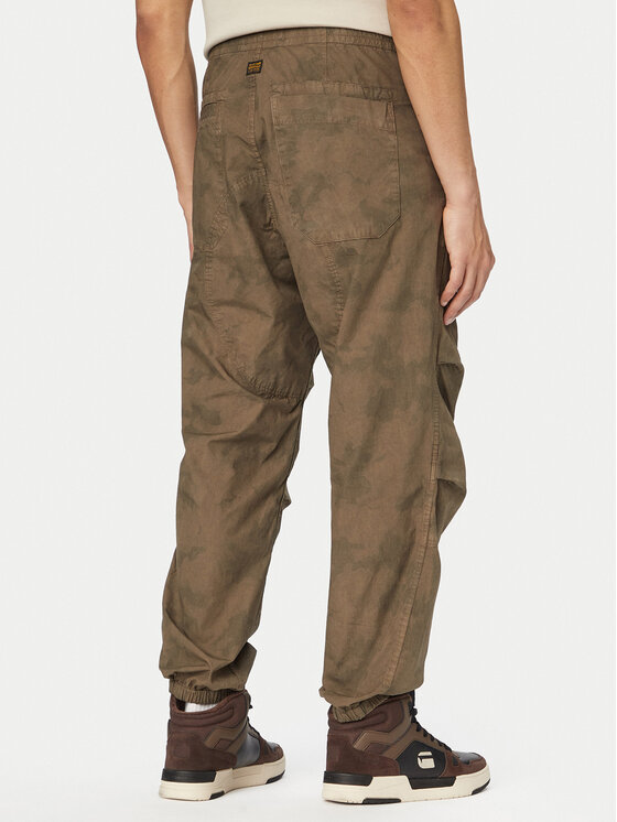 G-Star Raw G-Star Raw Pantaloni din material Snow Track D28374-E397 Kaki Regular Fit