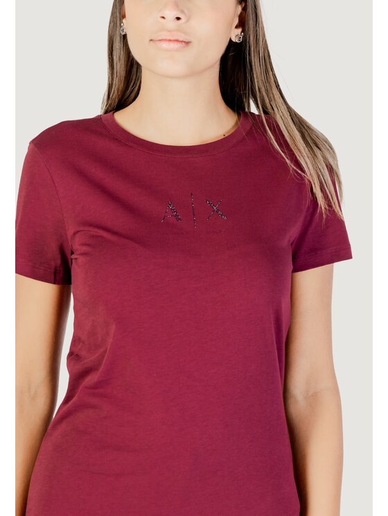 Armani Exchange Armani Exchange T-shirt XW001459 AF10356 Bordeaux Casual Fit