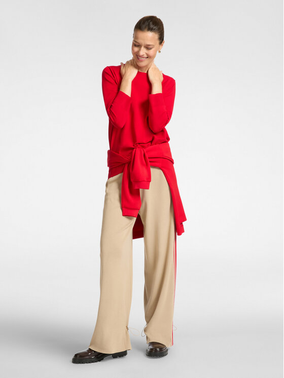 Elena Mirò Elena Mirò Cardigan M449Z000577N016 Rosso Regular Fit