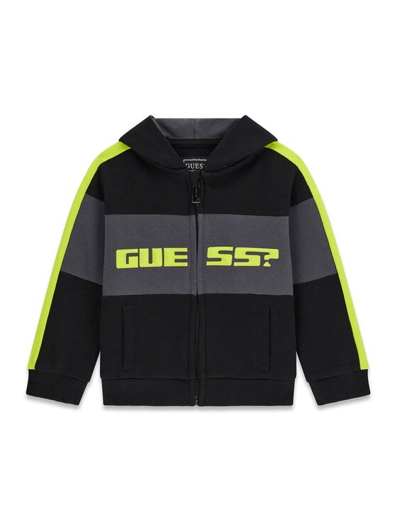 Guess Kids Guess Kids Felpa 180120 Nero Classic Fit