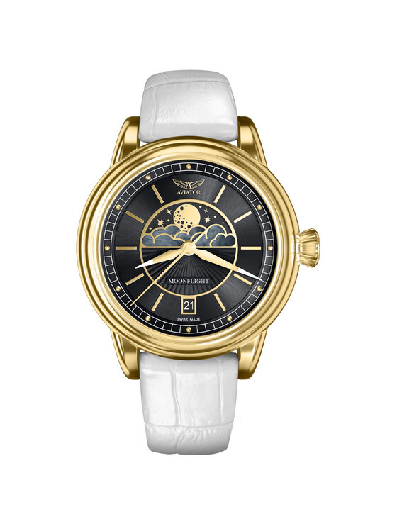 Aviator Aviator Orologio V.1.33.1.344.4W Bianco