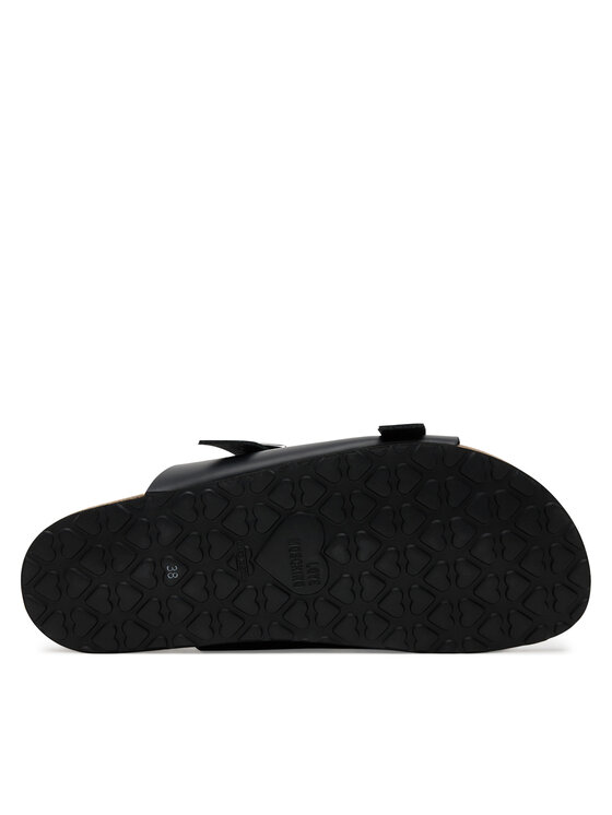 LOVE MOSCHINO LOVE MOSCHINO Klapki JA28273G1MIA000A Czarny