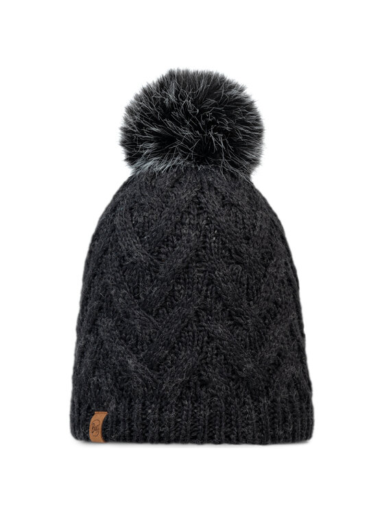 Buff Buff Berretto Knitted Fleece Caryn Beanie Nero
