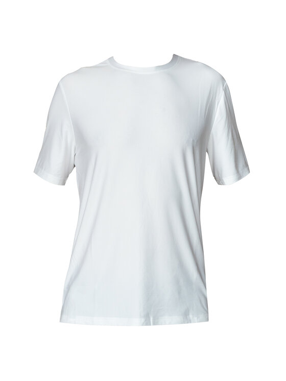 Skechers Skechers T-Shirt Skechers Go Dri All-Day Tee Biały Regular Fit
