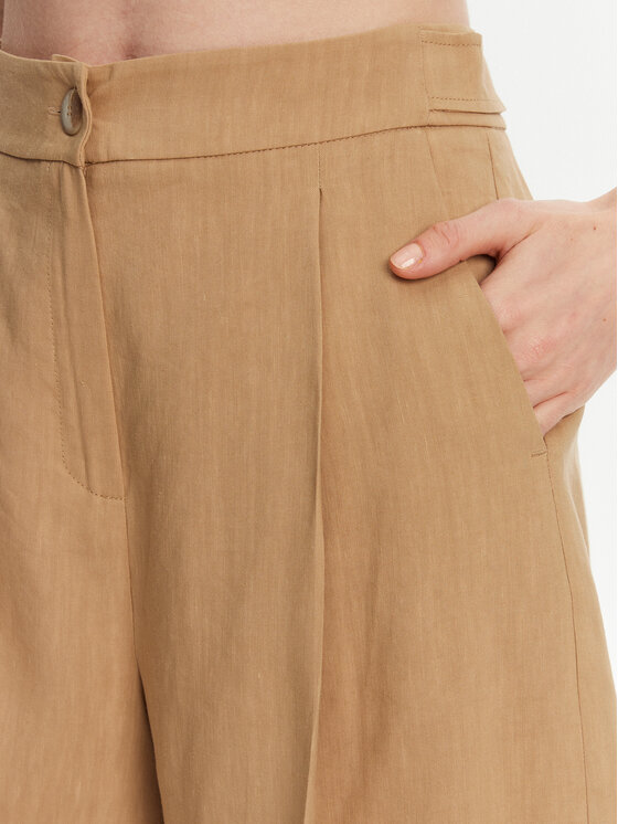 Marella Marella Bermudy Sagitta 2513141015 Béžová Relaxed Fit